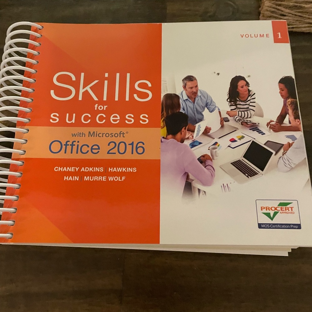 Skills for success office 2016